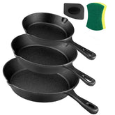 Goeszooin cast iron 6-inch pan for quick searing and even heat