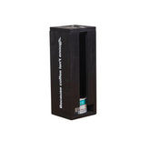 GoFika ZYN can holder dispenser black front view with bottom-dispense access