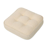 GOFORIT chair cushions top view highlights plush memory foam comfort