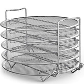 Goldlion dehydrator rack in stainless steel for durable, food-safe use.
