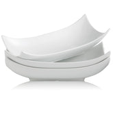 Gomakren serving bowls trio on table for elegant entertaining setup