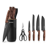 GOODA knife set with 8-inch chef knife for precise slicing and effortless prep.