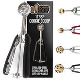 GORILLA GRIP cookie scoop 60-1tbsp with smooth release for perfect cookies