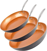 Gotham Steel Pro 8-inch frying pan with easy release for healthy meals.