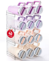 Gracenal large tumbler organizer for Stanley 40oz keeps bottles neatly arranged