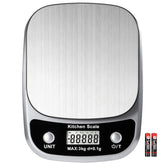 GRAM PRES Food Kitchen Scale with stainless steel platform for precise measurements.
