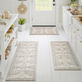 GRANNY SAYS Boho kitchen rug set 3 front sink 20x32 with anti-fatigue comfort