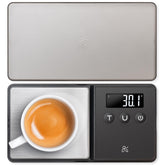 Greater Goods digital espresso scale in compact design for precise dosing.
