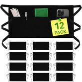 GREEN LIFESTYLE server apron with 3 pockets for organized service.