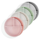 Greenandlife 9-inch divided plate with lid keeps leftovers organized.