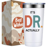 Grifarny It's Dr Actually tumbler 20oz front view for on-the-go temperature control.