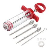 GRILL BUMP meat injector kit front view for portable backyard grilling