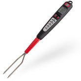 Grille Perfect digital thermometer fork with ready alarm for quick grilling feedback