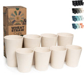 Grow Forward Sahara 13 oz wheat straw cup, easy daily hydration.