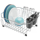 GSlife small in-sink drying rack in stainless steel for space-saving RV kitchens.
