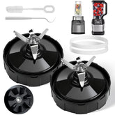 GuanQiao 7-fins blade assembly for Ninja blenders, durable and easy to install.