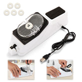 Gusneck electric sharpener front view for quick blade refreshment