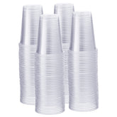 GUSTO clear plastic cups 9oz 500-count for parties and events