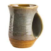 GUTE hand warmer mug desert green pocket warms hands on chilly mornings.