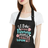 Gvlrbut funny women's apron with pockets for quick access while baking