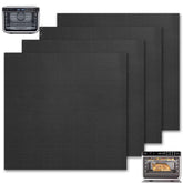 GWYSY fiberglass oven mat front view shows non-stick surface for easy cooking.