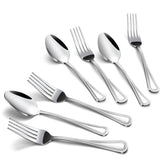 Gymdin 24-piece spoons and forks set with polished finish for durable daily dining.