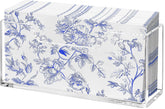 GZAFONTRIA acrylic napkin holder in bathroom keeps towels dry and organized.