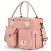 Hafmall 16L lunch bag front view with ample capacity for a full workday