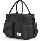 Hafmall large insulated lunch bag for work keeps meals fresh and organized.