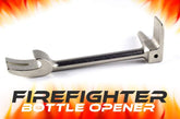 Halligan Bottle Opener nickel-plated, bar-ready tool for quick bottle access