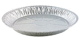 Handi-Foil 12in extra-deep pie pan top-out view, ideal for precise pies and bakery-grade presentations.