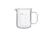 Hario Beaker Server 300ml front view highlights precise ml measurements for brewing