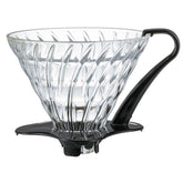 Hario VDGN-03-B coffee dripper with glass body for even extraction