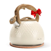 Harriet tea kettle with diamond exterior enhances stovetop style and daily tea prep.