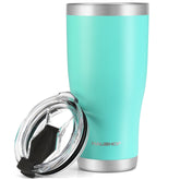 HAUSHOF 30oz tumbler front view shows large capacity for on-the-go hydration.