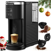 Havato 2-in-1 coffee maker with pods and grounds for flexible brewing.