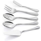 HaWare 8.7-inch serving slotted spoon for buffet service