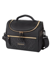 Hawave lunch bag front view showing sleek design and convenient front pocket.