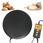 HEATIDEAS heating pad for sourdough proofing maintains steady fermentation temperature.