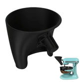 Heiluxe flour funnel for KitchenAid spout guides flour into the bowl for mess-free pouring