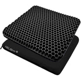Helishy Egg Gel Seat Cushion with honeycomb design supports hips during long sits