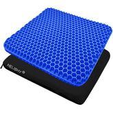 Helishy Egg Gel Seat Cushion with honeycomb design for balanced comfort.