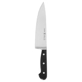 Henckels Classic 8-inch slicing knife blade close-up for precise cuts