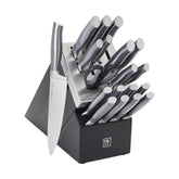 Henckels Graphite 20pc self-sharpening knife set block ready for everyday prep.