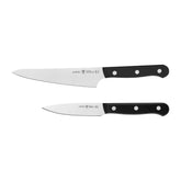 Henckels Solution 2-piece compact set with razor-sharp blades for precise kitchen prep.