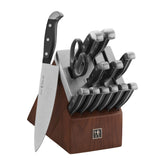 Henckels Statement 14-piece knife set on a block for precise home prep