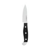 Henckels Statement paring knife blade close-up with ultra-sharp edge for precise cuts.