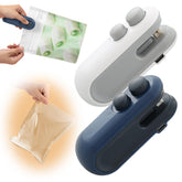 Hgkvnul mini bag sealer is handheld for quick on-the-go sealing.