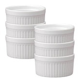 HIC Kitchen Souffle Ramekin for individual soufflés, elevating dessert presentation.