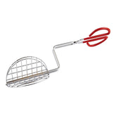 HIC Kitchen Taco Shell Tongs with steel construction for sturdy shells.